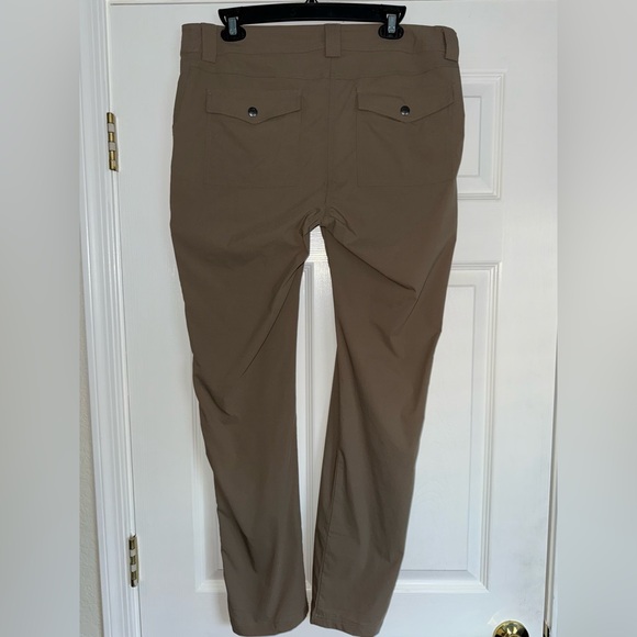 Anatomie The Kate Khaki Skinny Cargo Travel Slimming Stretch Chic Slim Pant XL - Picture 9 of 12